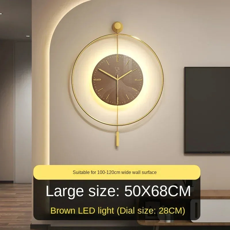 Personality Minimalist Clock Wall Clock Living Room Decoration Creative Fashion Minimalist Restaurant Clocks Wall Home Decor