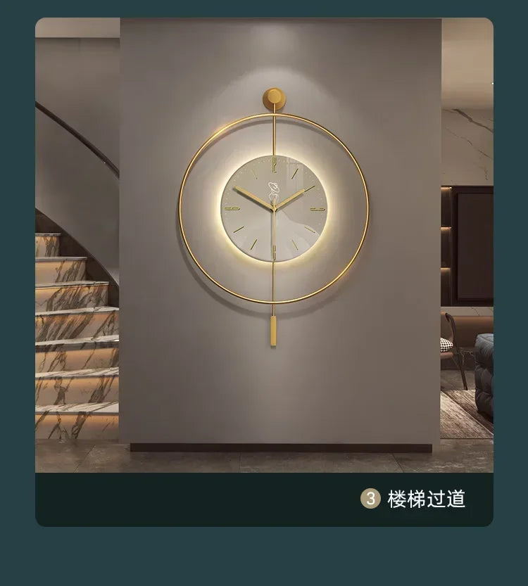 Personality Minimalist Clock Wall Clock Living Room Decoration Creative Fashion Minimalist Restaurant Clocks Wall Home Decor