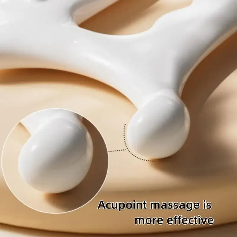 1PC Non-Ceramic Gua Sha Massage Tool Ergonomic Versatile Handheld GuaSha Board for Face Body - Relaxation and Beauty Massager