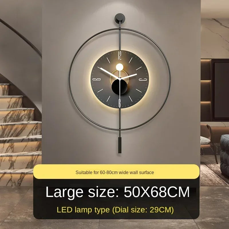 Personality Minimalist Clock Wall Clock Living Room Decoration Creative Fashion Minimalist Restaurant Clocks Wall Home Decor