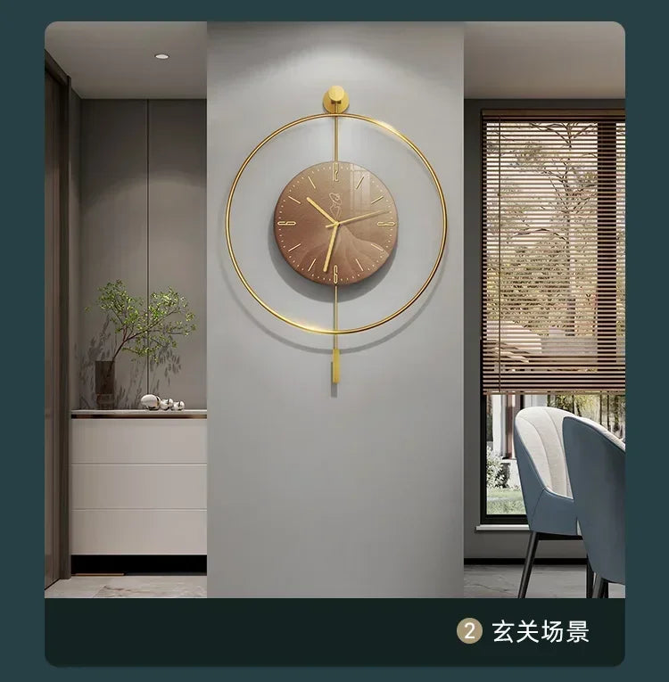 Personality Minimalist Clock Wall Clock Living Room Decoration Creative Fashion Minimalist Restaurant Clocks Wall Home Decor