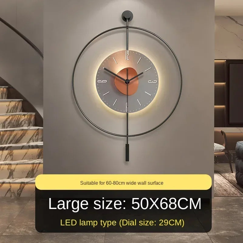 Personality Minimalist Clock Wall Clock Living Room Decoration Creative Fashion Minimalist Restaurant Clocks Wall Home Decor