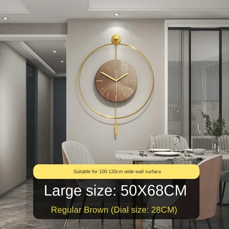 Personality Minimalist Clock Wall Clock Living Room Decoration Creative Fashion Minimalist Restaurant Clocks Wall Home Decor