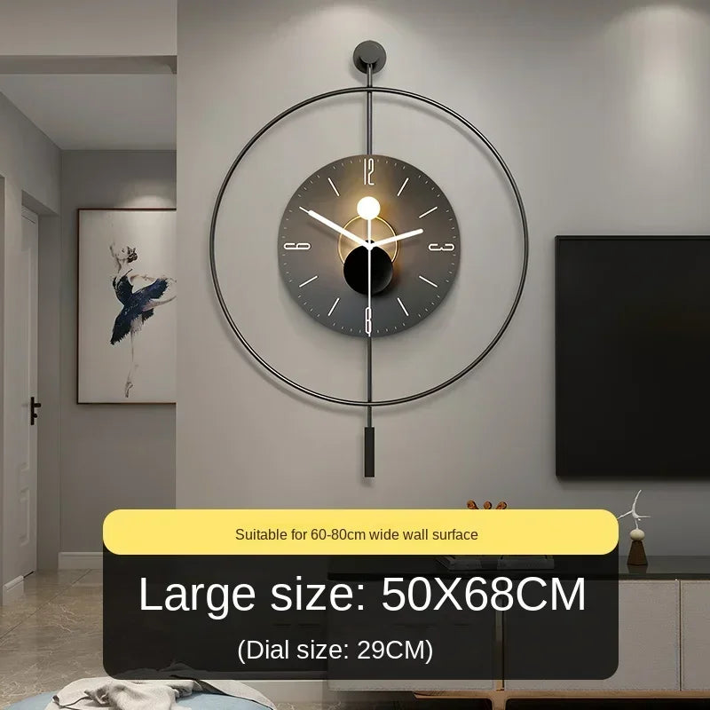 Personality Minimalist Clock Wall Clock Living Room Decoration Creative Fashion Minimalist Restaurant Clocks Wall Home Decor