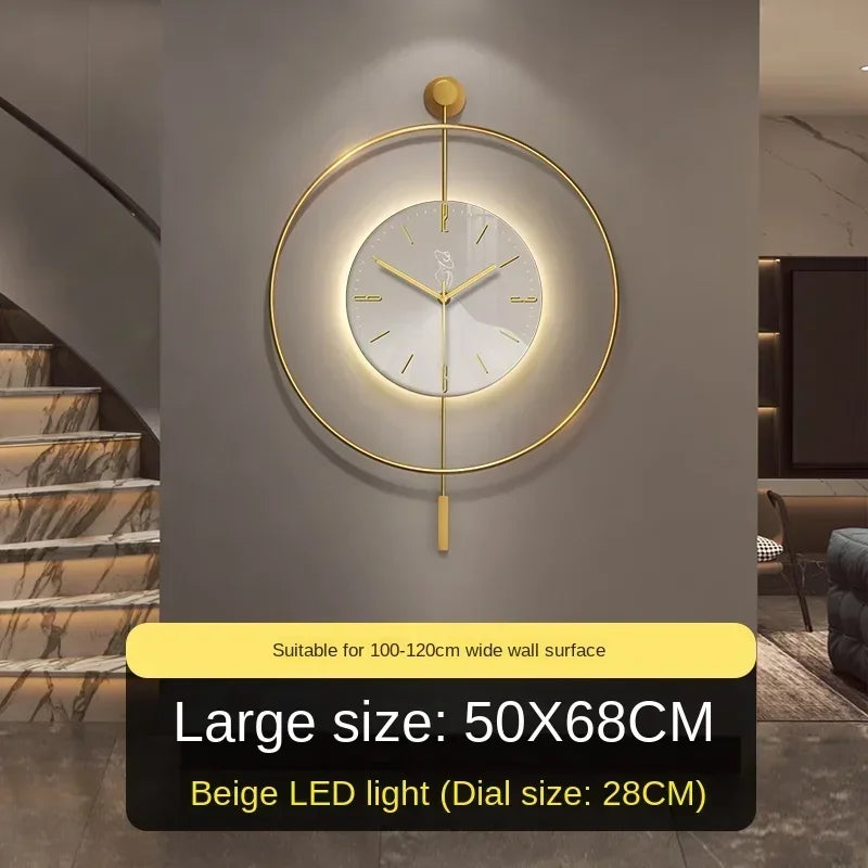 Personality Minimalist Clock Wall Clock Living Room Decoration Creative Fashion Minimalist Restaurant Clocks Wall Home Decor